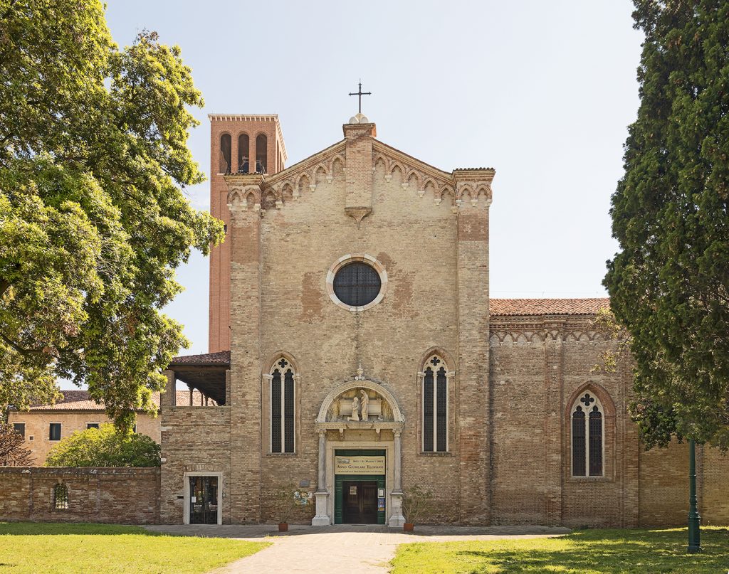 Church Sant'Elena (Venice) Facade