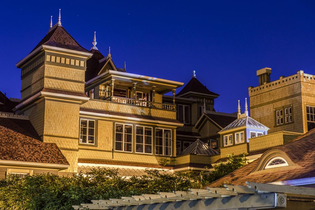 Central Courtyard of the Winchester Mystery House