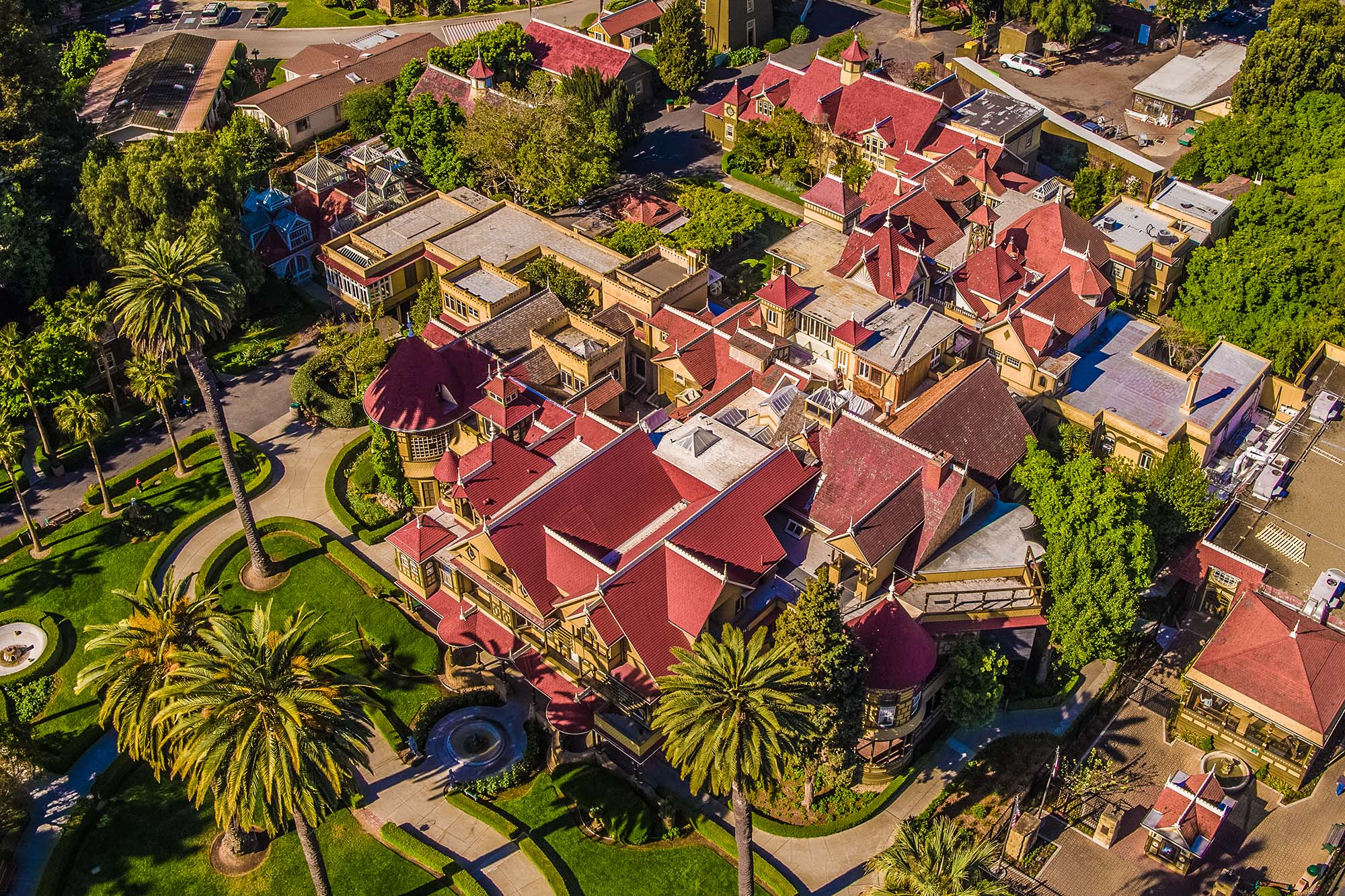 Overview of Winchester Mystery House