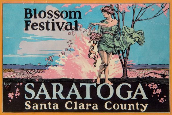 Santa Clara Valley Blossom Festival circa 1890's