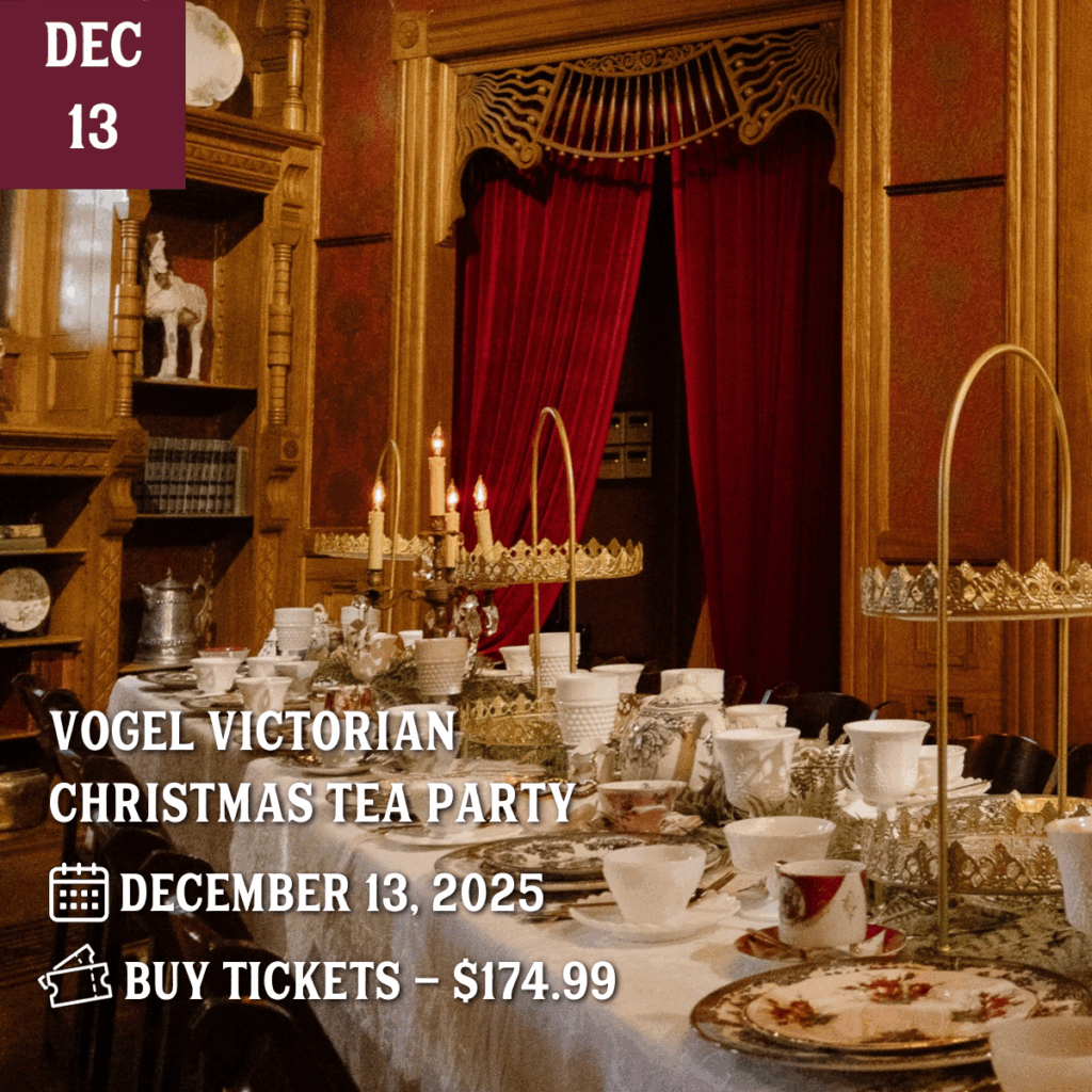 vogel victorian christmas tea party at winchester mystery house