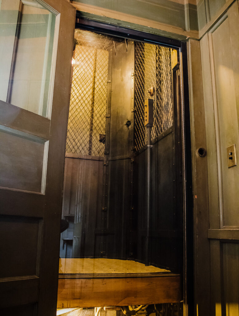 otis elevator winchester mystery house