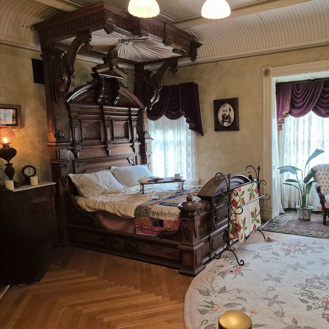 This photo was shared by Liliana A. from California, who noticed a mysterious black spot in the left corner of the image while reviewing her photo.